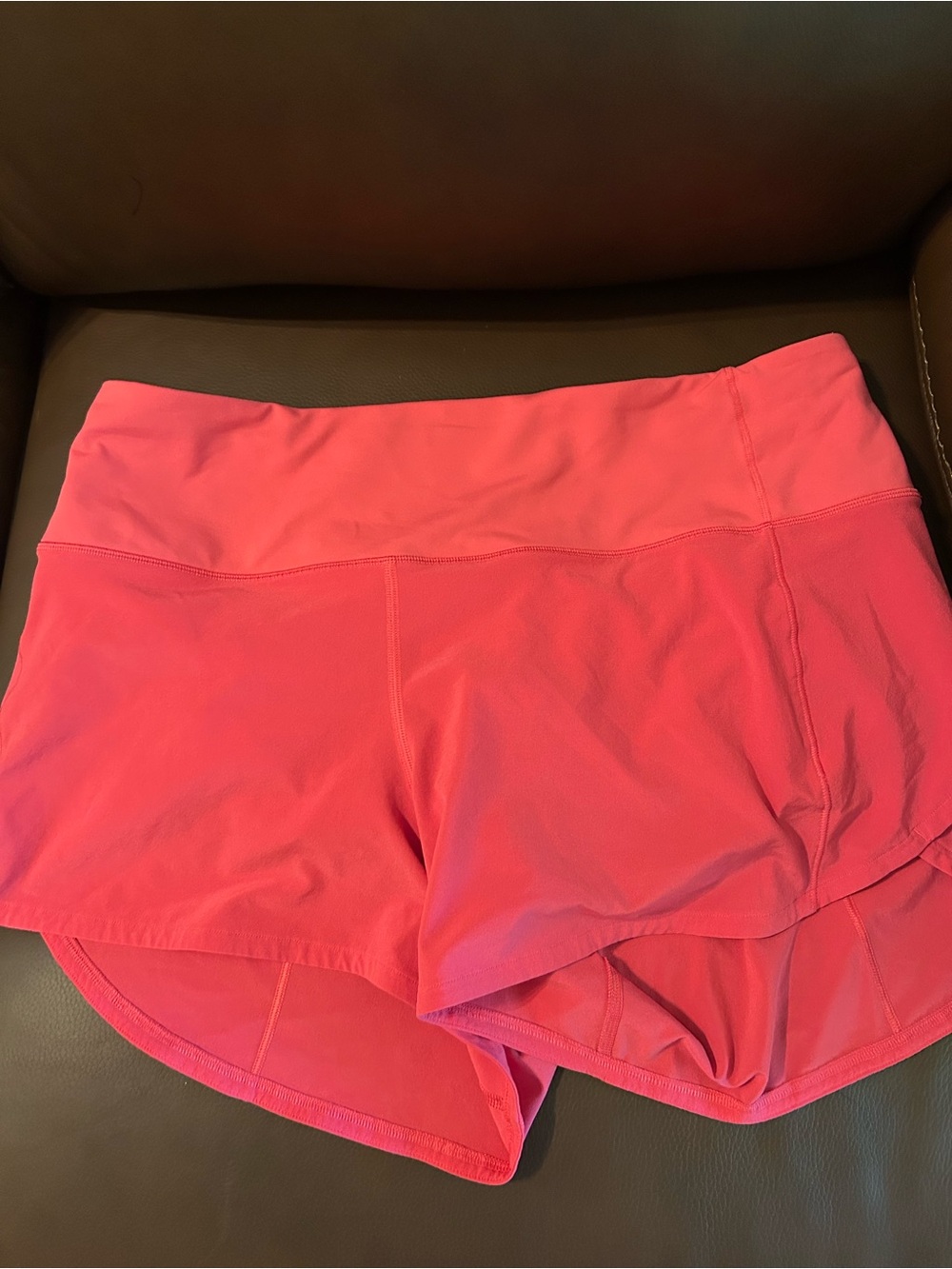 lululemon athletica Pink High-Waist Run Short
